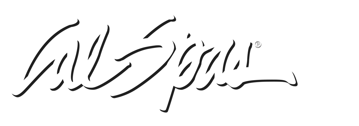 Calspas White logo hot tubs spas for sale Johnson City